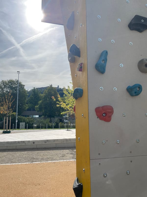 Itzpark: Parcour, Bouldern, Skatepark, Basketball-, Fußball- und Spielplatz